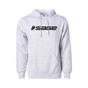 Sage Logo Hoodie Grey