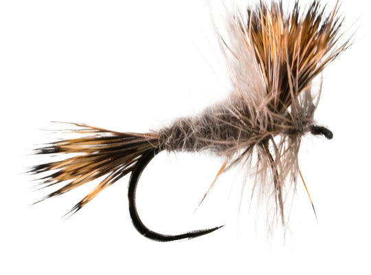Grey Wulff Barbless