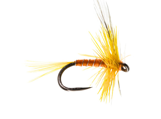 Dry Winged Sherry Spinner Barbless