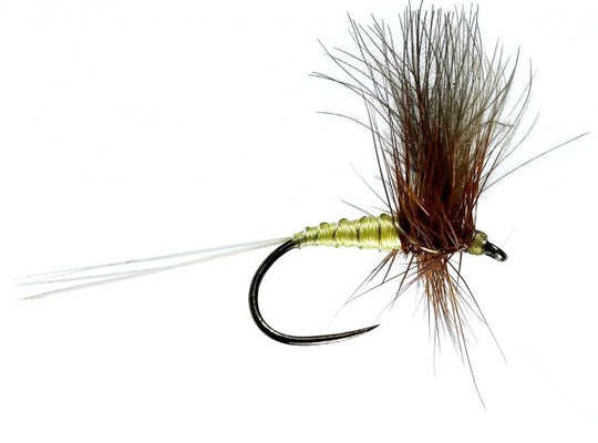 Greenwells Glory Cdc Winged Dry Barbless (Size 14)