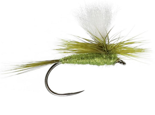 Parachute Olive Dun Barbless (Size 14)