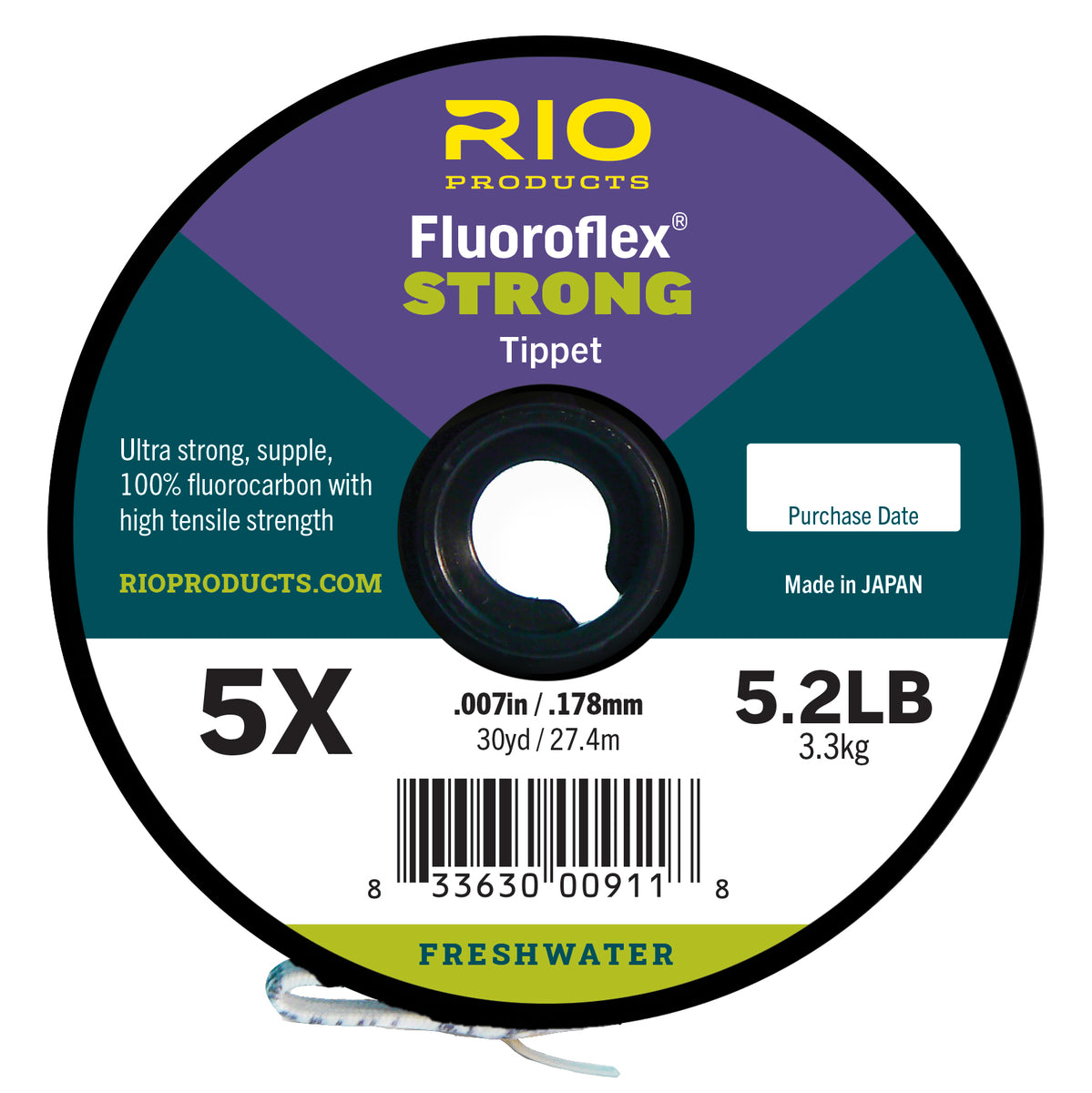 Rio Fluoroflex Plus Tippet - Fluorocarbon Vorfach Zum Fliegenfischen