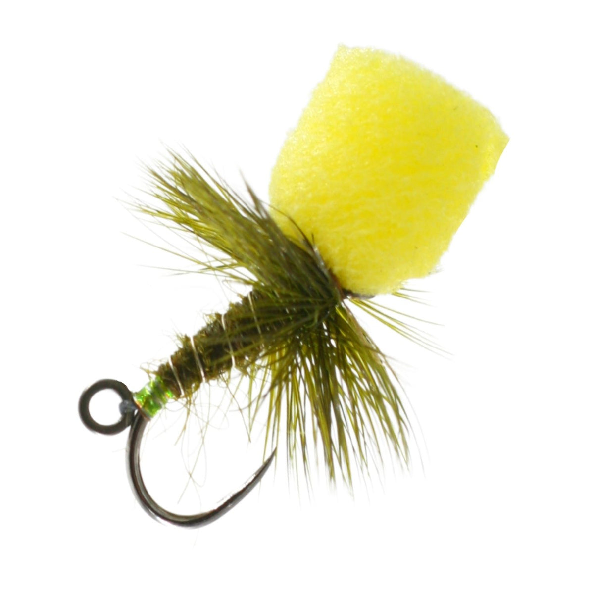 Ressie Dink Olive Barbless Peaks Fly Fishing