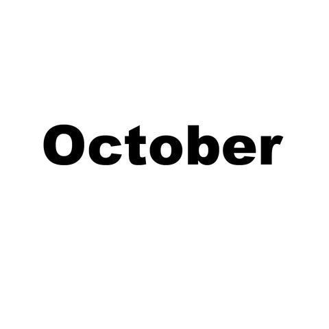 October - Stillwater