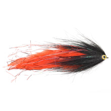 Vision  Hollow Deceiver Black & Red Pike Fly 6/0