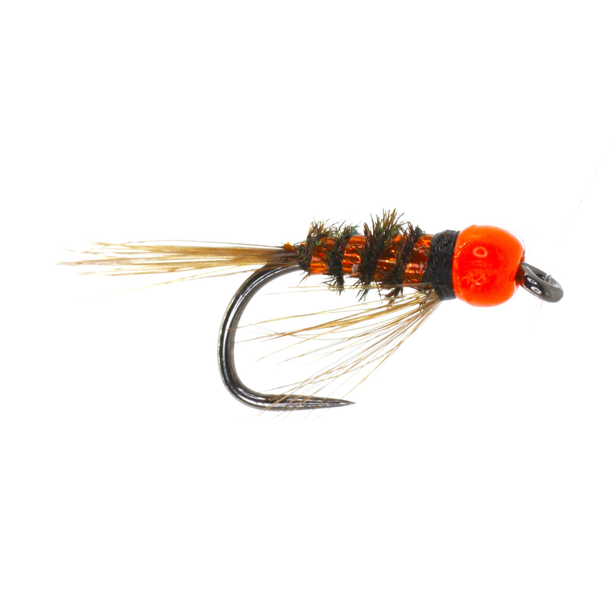 Beaded Hot Head Diawl Bach Barbless – Peaks Fly Fishing