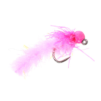 Pink Tungsten Twitcher Jig Barbless Size 14