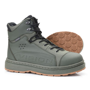 Vision Koski Gummi 2.0 Green Wading Boot