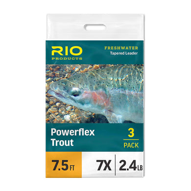 Rio Powerflex Tapered Leader 7.5Ft