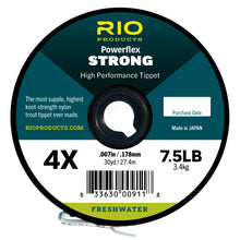 Rio Powerflex Strong Tippet 30yd