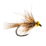 Beaded Gold Ribbed Hares Ear - Barbless