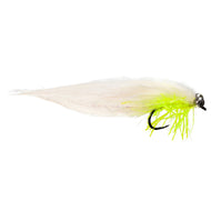 Barbless White Krystal Cat Whisker Lure (Size 12 Streamer)