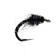 Tungsten Micro Zebra Midge Barbless Size 20