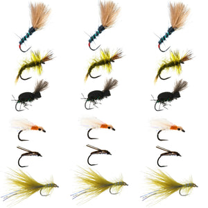 August Barbless Stillwater Fly Selection