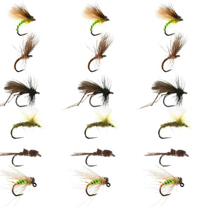 April Barbless River Fly Selection
