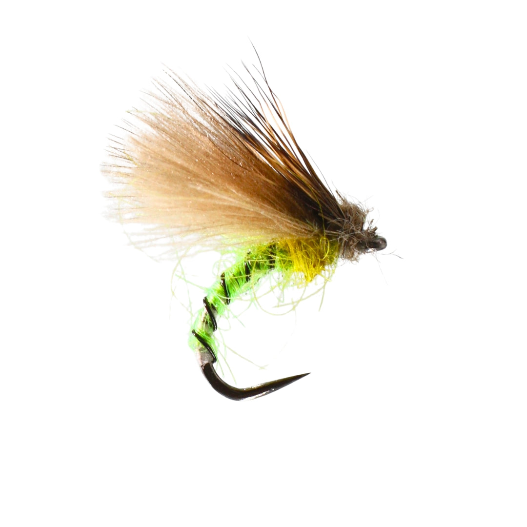 Fly Store Ran Grannom Caddis CDC Emerger Barbless (Size 14) – Peaks Fly Fishing