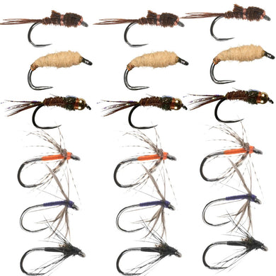 Barbless River Wets & Nymphs - Boxed Selection