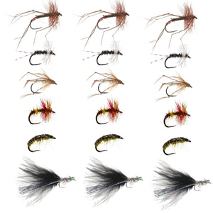 September Barbless Stillwater Fly Selection