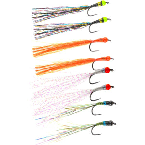 Barbless Tungsten Stalker Quick Buy (2 Of Each Colour - 8 Flies)