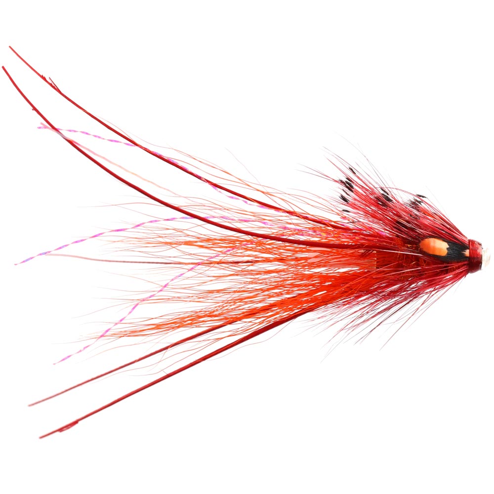 copper tube fishing lures Red Bobby Shrimp Copper Tube
