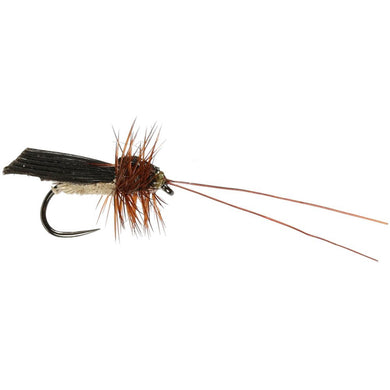 Micro Caddis Red Barbless (Size 14)