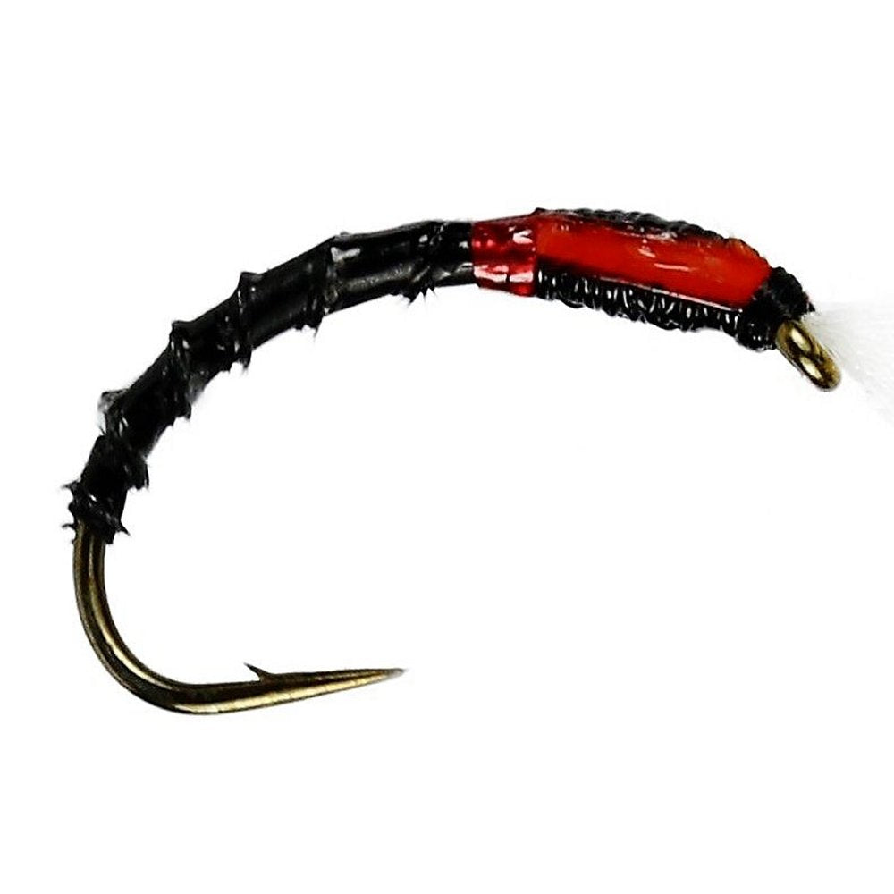 Black Quill Buzzer Barbless (Size 12)