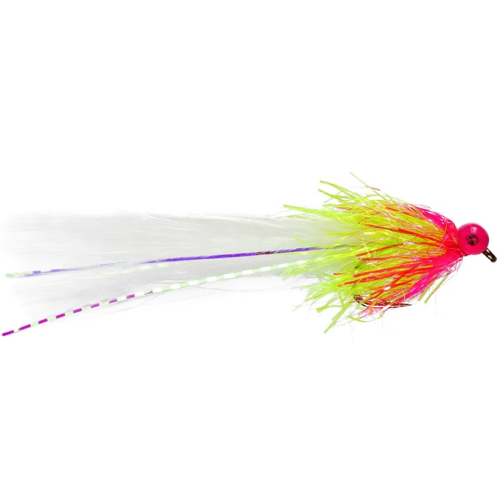 White Shaggy Cat Lure (Size 10)