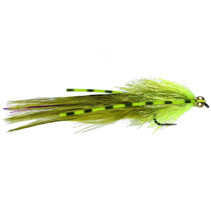 Flexi Olive Damsel Lure (Size 10)