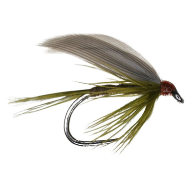 Olive Dun Winged Wet Barbless