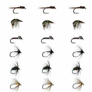 Derbyshire Wye Fly Selection Box 3 - Wets & Nymphs