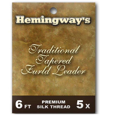 Hemingways Traditional Tapered 5X Furled Leader
