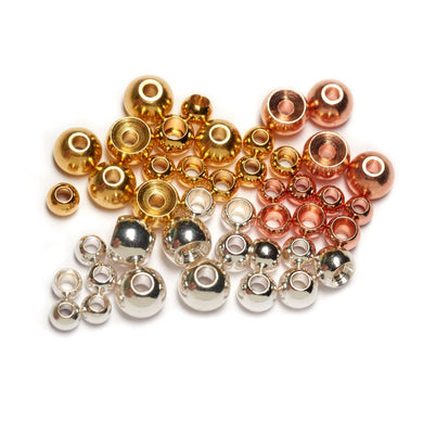Brass Beads Plated 100'S