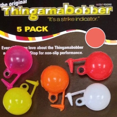 Thingamabobber strike indicator 1/2 inch (5 pack different colours)