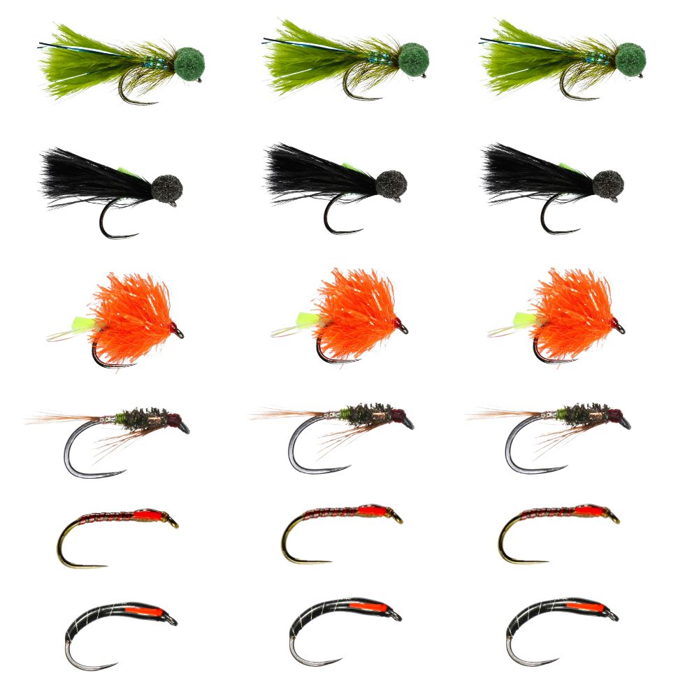 washing-line-fly-collection-barbless-peaks-fly-fishing