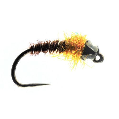 Amber Pheasant Tail Tungsten Nymph Barbless