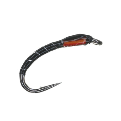 Black Epoxy Buzzer Special Barbed (Size 12)