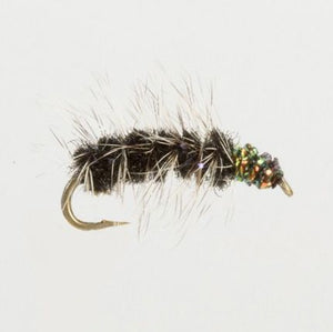 black caterpiller fishing lure Caterpillar Black – Peaks Fly Fishing