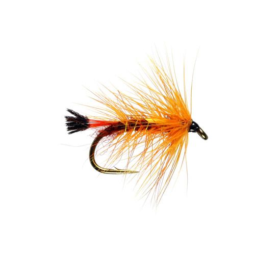 Copper Top Hackled Wet Fly (Size 12)