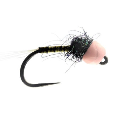 Grayling Jig Olive Quill Tungsten Bead Barbless