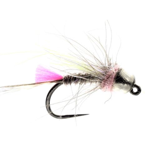 Grayling Jig Pink Cdc Tungsten Barbless