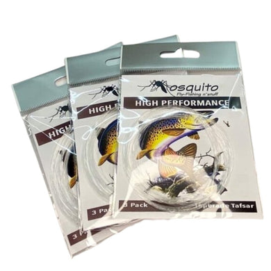 3 PACK - Mosquito Fly Fishing Leader