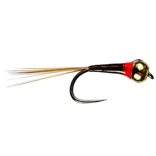 Perdigon Nymph - Peacock Barbless Size 16