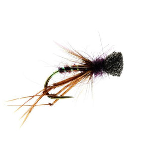 Popper Hopper Claret – Peaks Fly Fishing - Main Image