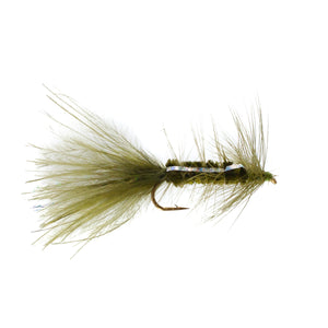 Woolly Bugger Olive (Size 10)