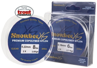 Snowbee XS Copolymer Nylon-Clear 100m spool