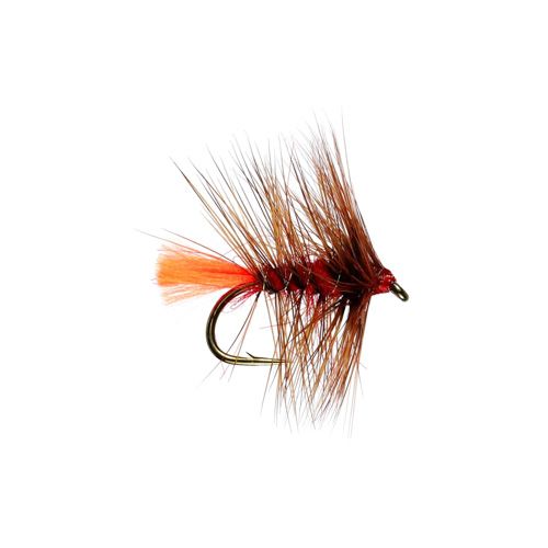 Soldier Palmer Hackled Wet Fly